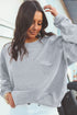 Ribbed Corduroy Oversized Sweatshirt